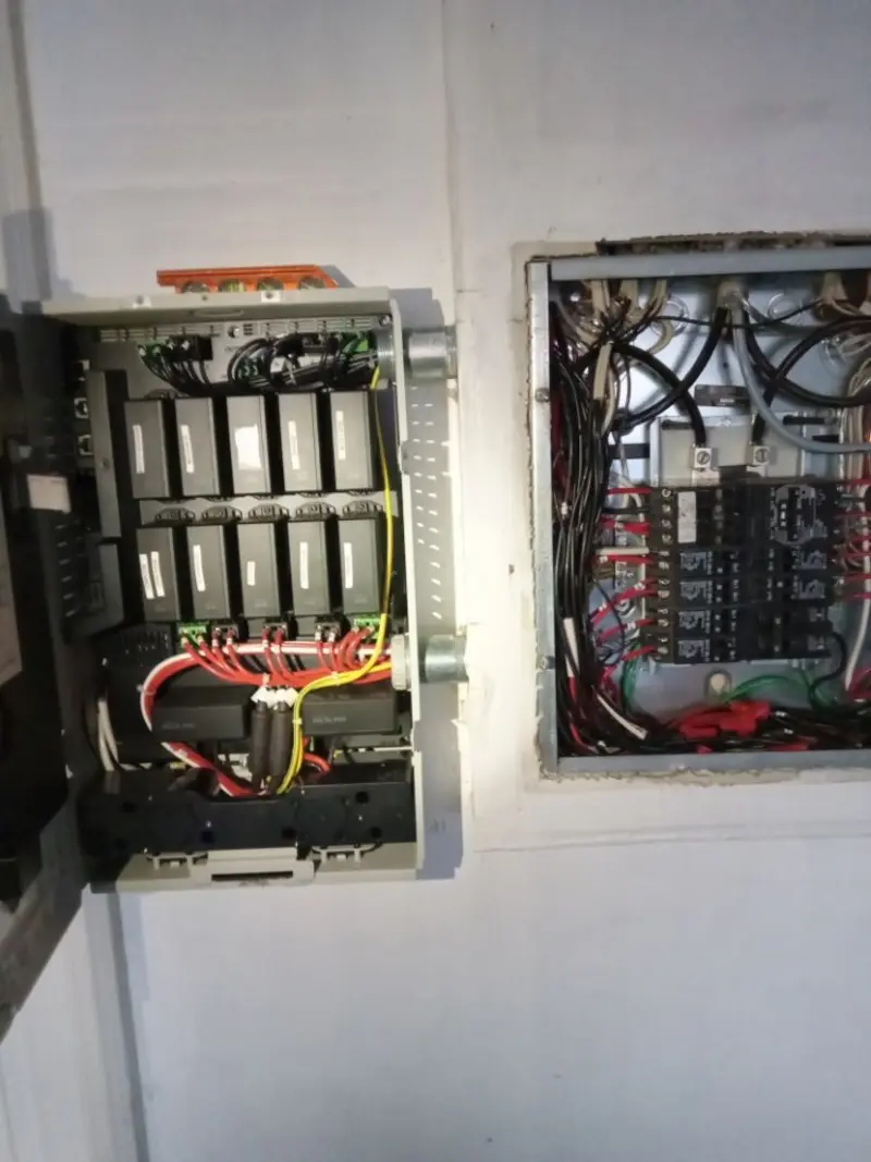 Electrical panel upgrade completed for Indoor Lighting Installation in Wayzata
